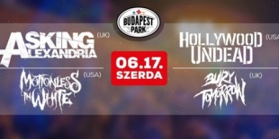 Asking Alexandria (UK), Hollywood Undead (USA), Motionless In White (USA), Bury Tomorrow (UK)