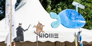 Startpisztoly és kalapács az ARTplaccon