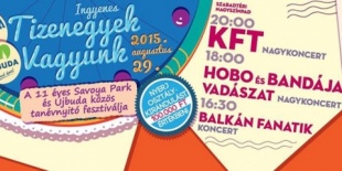 Ingyenes tanévnyitó fesztivál a Savoya Parkban