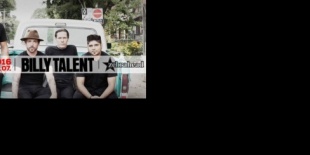 Terasz-jegyek is kaphatóak a Billy Talent & Zebrahead koncertre