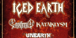 Iced Earth: MTV Headbangers Ball turné az Ensiferum, Kataklysm, Unearth társaságában