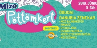 Hangszerkavalkád a júniusi Mizo-Pöttömkertben-  Budapest Park Nagyszínapdán
