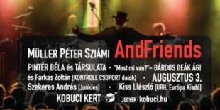 Örökké énekes és halott - Müller Péter Sziámi ANDFRIENDS és a Pintér Béla Társulat koncertje vendégekkel