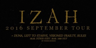 Izah (NL), Left To Starve (CRO), Rules (CRO), Duna, Visioned Frailty a Dürerben