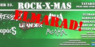 Elmarad a karácsonyi Rock-X-Mas fesztivál