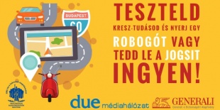 Ingyen jogsit és robogót nyerhetsz a diák KRESZ-teszten