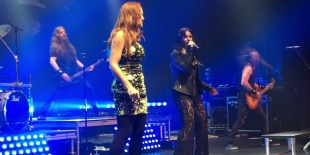 Cristina Scabbia csatlakozott az Epica-hoz a színpadon
