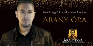 Arany János-hangoskönyvet ad ki és színházban mond verset Ákos
