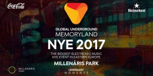 Global Underground & Legendary Moments - MEMORYLAND NYE 2017, Millenáris