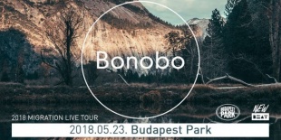 Bonobo (UK) május 23-án, a Budapest Parkban