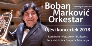 Boban Markovic Orkestar Újévi örömkoncertsorozata