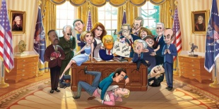 Mesés elnökünk - Őrült animációs vígjáték az USA 45. elnökéről