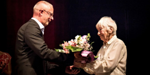 Agárdy-emlékláncot idén Csernus Mariann Kossuth-díjas művész kapta