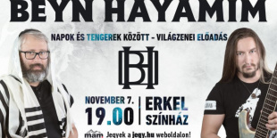 Lemezbemutató koncertet ad a Beyn Hayamim zenekar