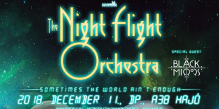 The Night Flight Orchestra: december 11-én az A38 Hajón, nézd meg a zenekar Annáinak üzenetét