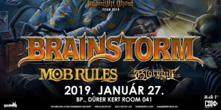 Brainstorm, Mob Rules, Gloryful a Durer Kert - Room 041 teremben
