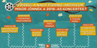 Frissül a Nagy Fishing-archívum a 2018-as felvételekkel