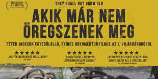Peter Jackson dokumentumfilmje az I. világháború színes felvételeivel a mozikban