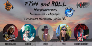 II. Fish and Roll horgászverseny: Rockzenészek vs Rajongók