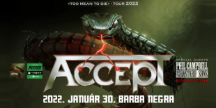 2022-ben Accept, Phil Campbell and the Bastard Sons, Flotsam & Jetsam a Barba Negra klubban