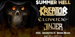 Summer Hell - Kreator, Eluveitie, Jinjer augusztusban a Barba Negra-ban