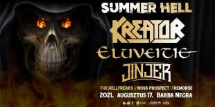 Summer Hell fesztivál: három hazai zenekar csatlakozik a Kreator - Eluveitie - Jinjer bulihoz