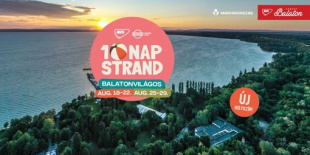 Indul a 10 NAP STRAND Fesztivál Balatonvilágoson