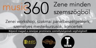 Szeptember 2-án startol a music360 zeneipari workshop
