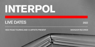 Az Interpol hamarosan turnéra indul