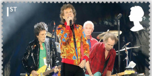 A Rolling Stones 60. évfordulója alkalmából, a Royal Mail bélyegsorozatot ad ki