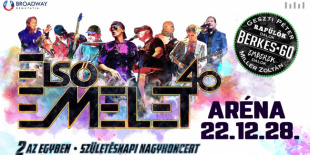 Első Emelet 40, Berkes 60 - 2 az egyben – Születésnapi nagykoncert