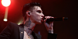 Black Veil Brides a Budapest Parkban