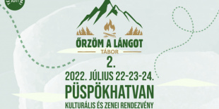 Rockzene, irodalom, íjászat, hagyományőrzés - Őrzöm a lángot tábor 2.