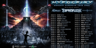 Helyszínváltozás - Hypocrisy, SepticFlesh, The Agonist, Horizon Ignited