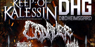 Norwegian Invasion-  a  Keep of Kalessin, a Dødheimsgard, a Cadaver és a Bornholm az A38-on