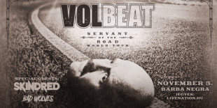 A Bad Wolves is csatlakozik a Volbeat+Skindred koncerthez
