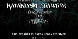 Kataklysm és Soilwork februárban a Barba Negrában