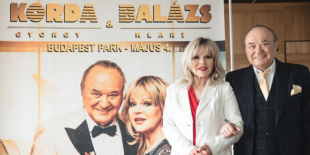 Egyedülálló műsorral debütál Korda György és Balázs Klári a Budapest Parkban
