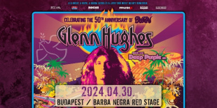 Glenn Hughes: Deep Purple - Burn lemez 50 éves jubileumi turné budapesti állomással!