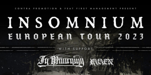 Insomnium + In Mourning + Kvaen Budapesten