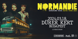 Budapesten is fellép a Normandie  a ´Dopamine´ Tour keretében