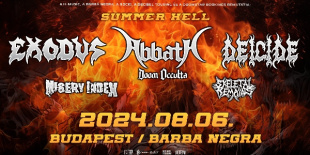 Summer Hell: Exodus, Abbath Doom Occulta, Deicide turné érkezik