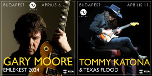 Gary Moore emlékest és Tommy Katona koncertek Budapesten
