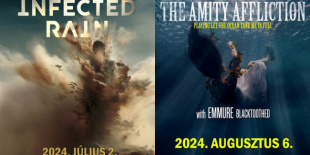 The Amity Affliction, Infected Rain: csomagban olcsóbb a jegy a nyár két ütős bulijára