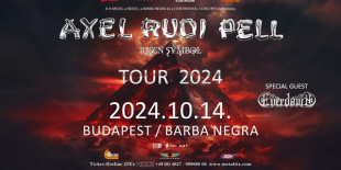 Axel Rudi Pell: kislemez premier az októberben Budapesten koncertező német gitárostól