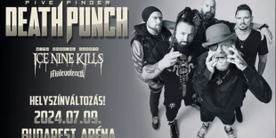 Megint Budapesten a Five Finger Death Punch