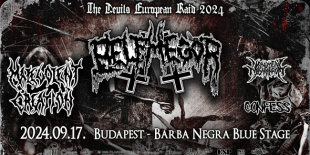 Belphegor: black, death, brutál metal est a Barba Negrában szeptemberben!
