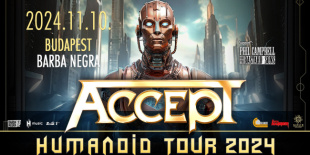 Accept: November 10-en a Barba Negra Red Stage-en
