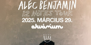 Alec Benjamin 2025. márciusában ismét visszatér Budapestre!
