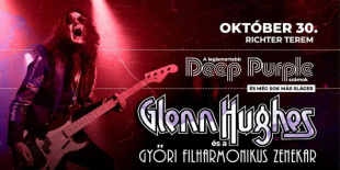 Glenn Hughes és a Győri Filharmonikusok ősszel: már csak pár jegy maradt a szimfonikus koncertre